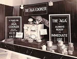 An Aga Display from 1927