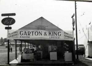 Devon County Show stand 1936