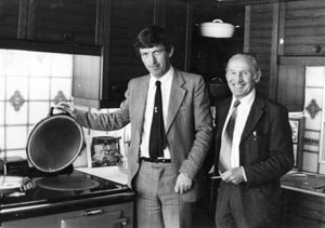 Michael Holladay and Mr Tarr