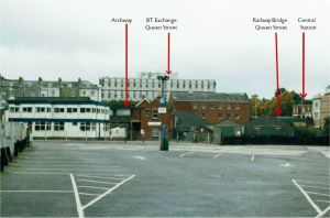 The Richmond Rd premises viewed across the car park