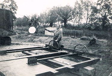 The Sluice Gates lying on the canal bank