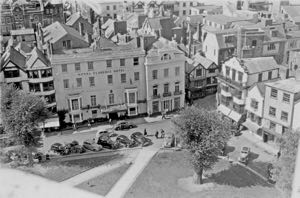 Royal Clarence Hotel from the North Tower