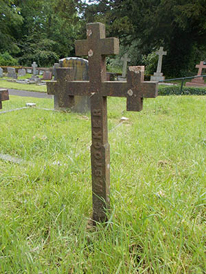 William Stocker's cross