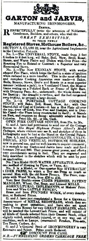 Western Times Advert 1851