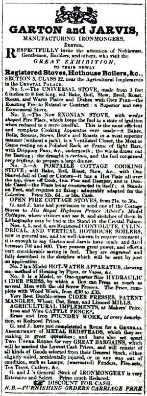 Western Times Advert 1851