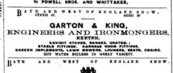 1852 newspaper advertisement