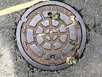 Circular Large Name & 'Exeter Foundry' Large Letters Patent Applied for in Middle No 33 BIDEFORD