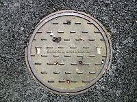 Circular Large Paralell thin Bar Pattern NO LIMITED on Central Name EXETER Reed Hall