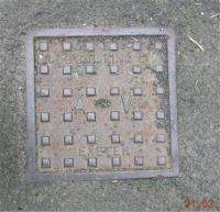 Cover, Square AV Air Valve Small Text KINGSWEAR