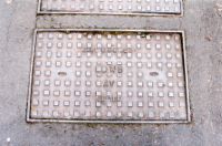 Cover, Square Pattern Large East Devon Water Board Air Valve