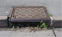Kerb Gulley, Rectangular Bar Pattern Error on 'E' View 2, STARCROSS