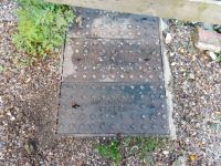 Pre 1925 Trio Inspection Covers DAWLISH WARREN