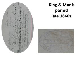 King and Munk Covers (late 1860s)