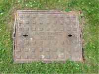 Manhole Square Pattern 9 x 7 EXETER University Campus