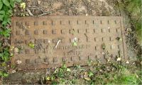 Manhole x 2 Square Pattern 13 x 5 Name Lower Centre B3254 MERRIFIELD X