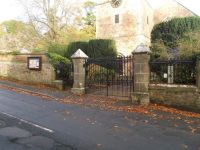 Gates at Bishopsteignton Church