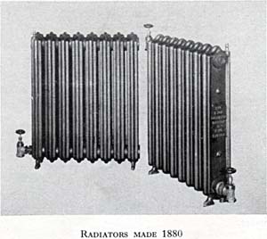 Radiators Made 1880