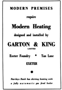 G&K Advert, Cornish Guardian 22 May 1958