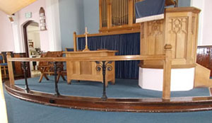 Pipework at Methodist Church, Tedburn St Mary