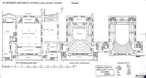 Plan of the Heating for St Georges Methodist Church and School Rooms