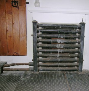 Radiator at St Anthony's Chapel