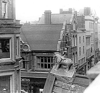 View of High Street from The Chevalier