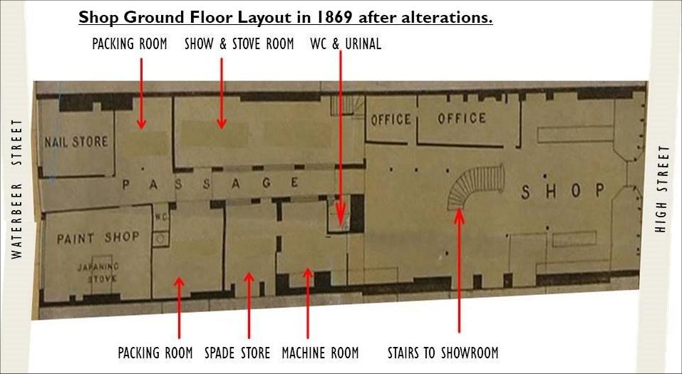 Plan of 190 High Street