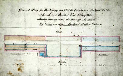 Plan for work at Pamflete House