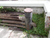 Tregrehan greenhouse pipework