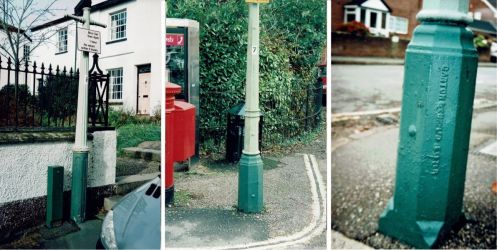 Lamp Posts at Topsham, Powderham Crescent and Marlborough Avenue