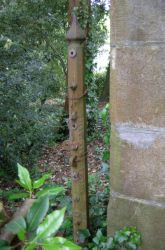 Gate or Fence Pillar, Lopes Hall Exeter