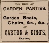 Advert, September 1905