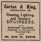 Advert, September 1908