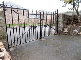 Gates at St Mary, Churston Ferrers