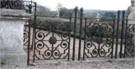 Railings at Pynes House