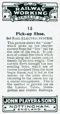 Cigarette Card - Pick-up Shoes