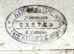 Inked King & Munk stamp 1883/5