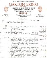 1935 invoice