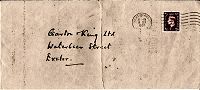 Front of Envelope dated 16th Sept 1939