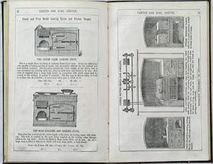 Selection of cookers in catalogue