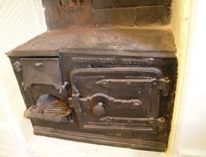 A surviving Railway Cottage Stove