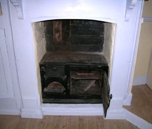 The Stove in its current position
