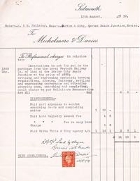 Charges for purchase of land