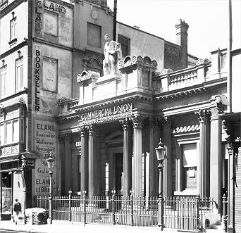 The completed building