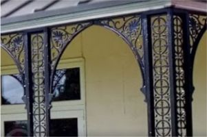 Verandah bracket and pilaster
