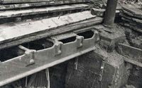 Construction of cast iron girders