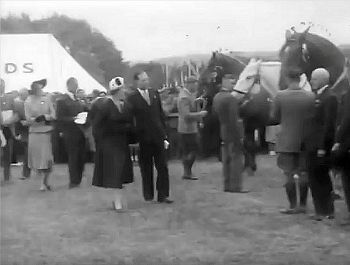 Queen Elizabeth II at the Royal Show 1952