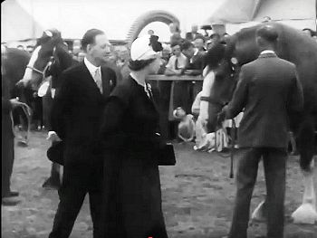 Queen Elizabeth II at the Royal Show 1952