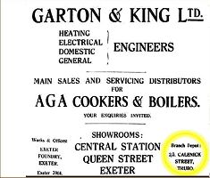 1949 Advert with Calenick St address