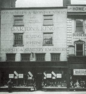 The shop, early 1930s, undertaking a Clearance Sale prior to closure